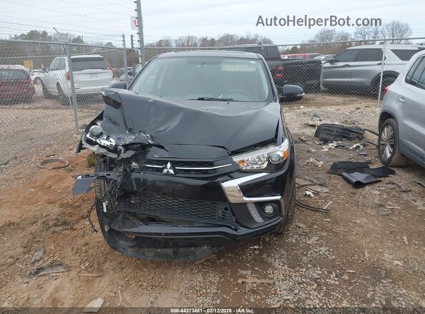 JA4AP3AW5JZ011443 2018 MITSUBISHI OUTLANDER SPORT Black Вид задньої частини салону