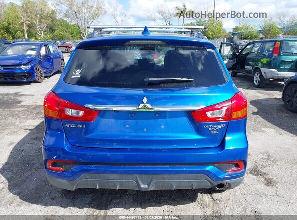 JA4AP4AW1JZ011459 2018 MITSUBISHI OUTLANDER SPORT Blue 