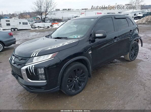 JA4APUAU1MU022302 2021 MITSUBISHI OUTLANDER SPORT Black 