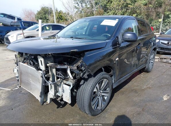 JA4APUAU5NU022160 2022 MITSUBISHI OUTLANDER SPORT Black Front left