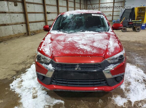 JA4AR3AU2GZ042375 2016 MITSUBISHI OUTLANDER Red 