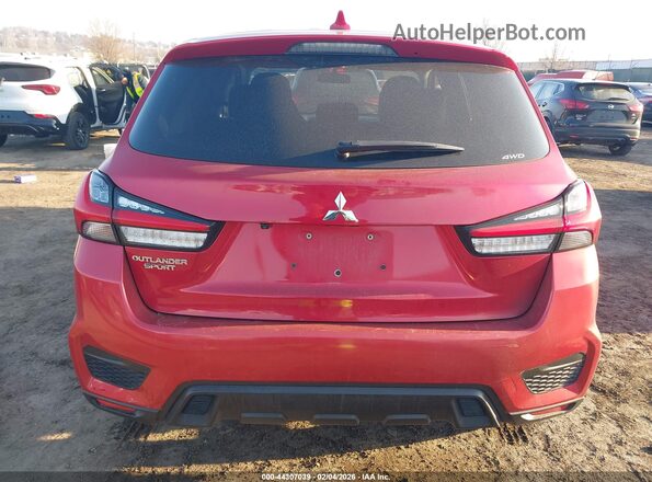 JA4AR3AU7LU011274 2020 MITSUBISHI OUTLANDER SPORT Красный 