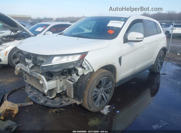 JA4AR3AU8LU024597 2020 MITSUBISHI OUTLANDER SPORT Белый Передняя левая четверть