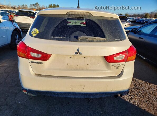 JA4AR3AW7GZ057178 2016 MITSUBISHI OUTLANDER White Вид ззаду