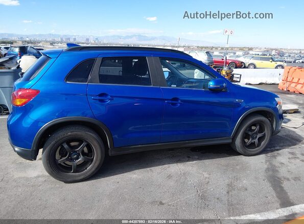 JA4AR4AW0HZ055859 2017 MITSUBISHI OUTLANDER SPORT Blue 