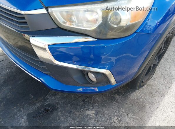 JA4AR4AW0HZ055859 2017 MITSUBISHI OUTLANDER SPORT Blue 