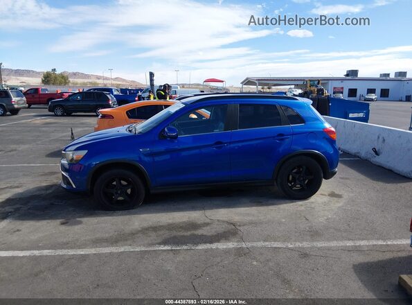 JA4AR4AW0HZ055859 2017 MITSUBISHI OUTLANDER SPORT Blue 