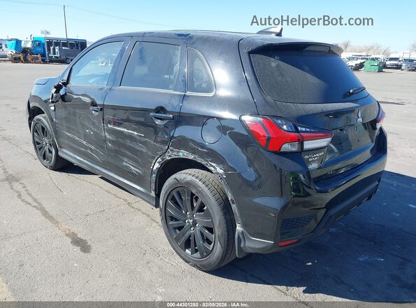 JA4ARUAUXNU012055 2022 MITSUBISHI OUTLANDER SPORT Black Tył lewy