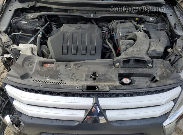 JA4AS3AAXJZ066862 2018 MITSUBISHI ECLIPSE Black Vista del compartimento del motor