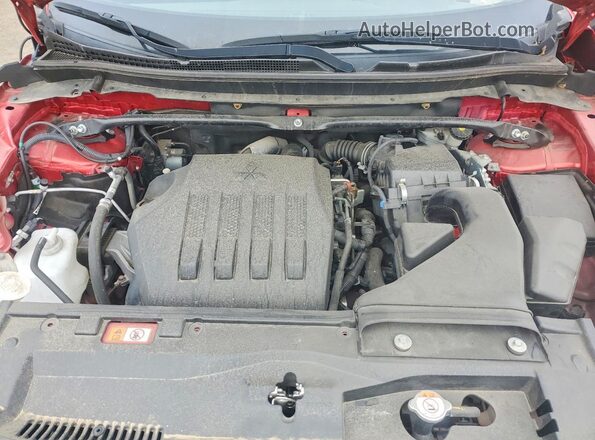 JA4ASVAA8NZ028824 2022 MITSUBISHI ECLIPSE Red Вид підкапотного простору