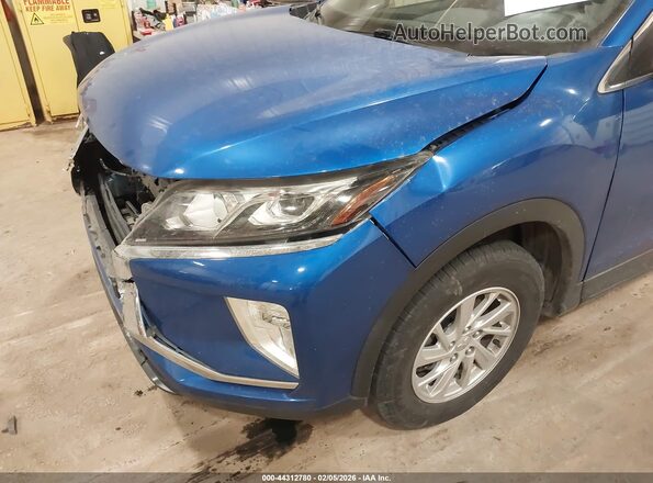 JA4AT3AA0KZ052872 2019 MITSUBISHI ECLIPSE CROSS Blue წინა ხედი