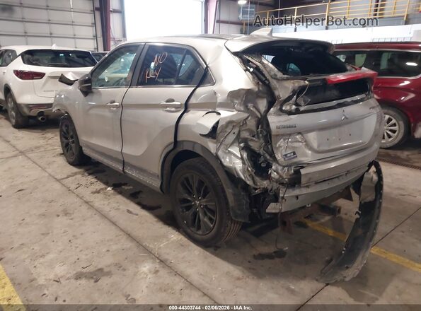 JA4AT4AA4KZ046689 2019 MITSUBISHI ECLIPSE CROSS Silver Trasero izquierdo
