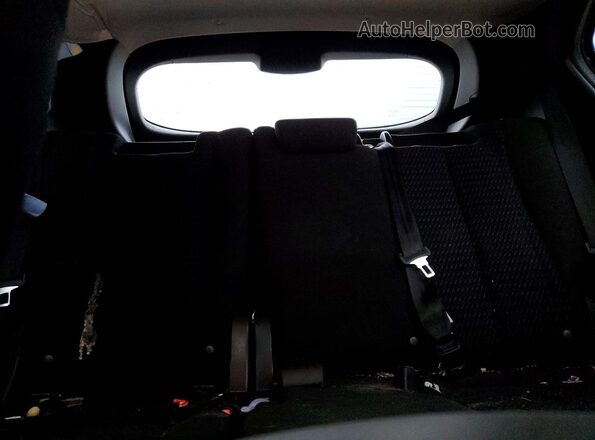 JA4AT4AA7KZ052552 2019 MITSUBISHI ECLIPSE Black Widok tylnych siedzeń