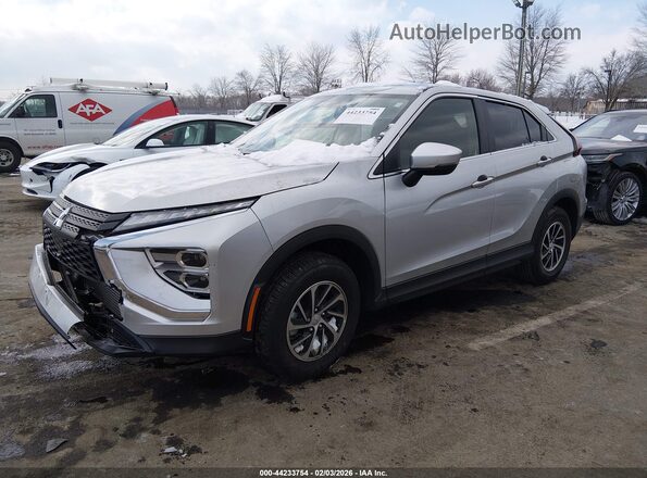 JA4ATUAA1RZ033182 2024 MITSUBISHI ECLIPSE CROSS Silver წინა მარცხენა ხედი სამი მეოთხედიდან