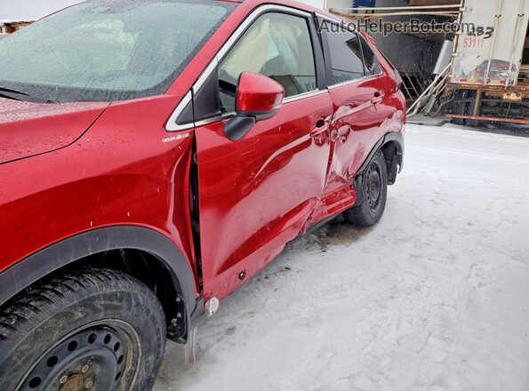 JA4ATVAA6PZ609660 2023 MITSUBISHI ECLIPSE Red VIN კოდის სტიკერის ხედი