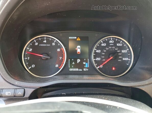 JA4ATVAA8PZ037698 2023 MITSUBISHI ECLIPSE White Widok zestawu wskaźników