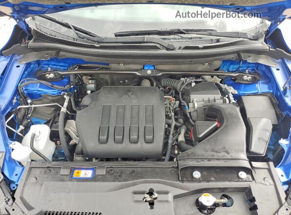 JA4ATWAA2SZ003934 2025 MITSUBISHI ECLIPSE Blue Vista del compartimento del motor