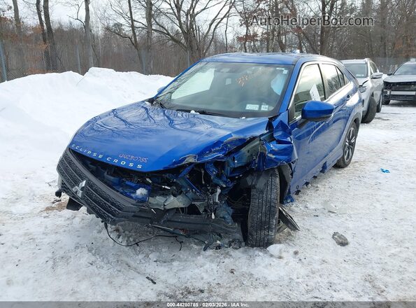 JA4ATWAA3SZ005756 2025 MITSUBISHI ECLIPSE CROSS Blue Вид спереду