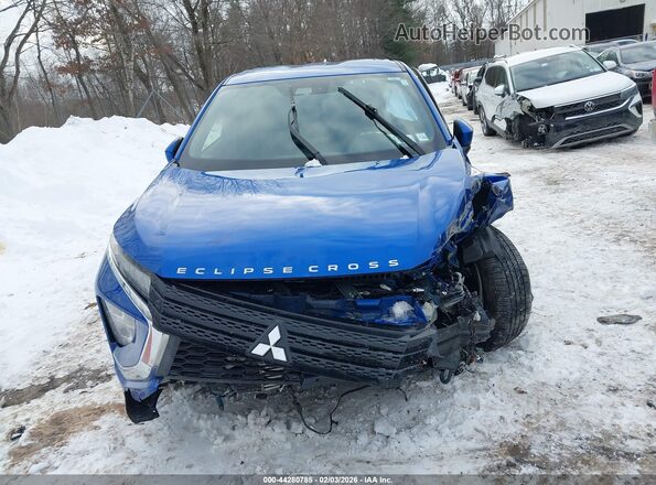 JA4ATWAA3SZ005756 2025 MITSUBISHI ECLIPSE CROSS Blue Вид щитка приладів