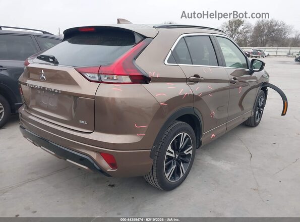 JA4ATWAA6PZ005452 2023 MITSUBISHI ECLIPSE CROSS Коричневый Задняя правая четверть