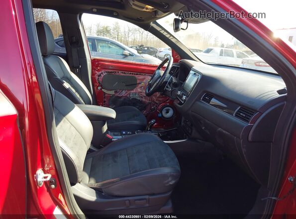 JA4J2VA77MZ000581 2021 MITSUBISHI OUTLANDER PHEV Red წინა სალონის ხედი