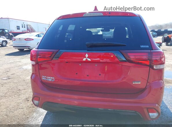 JA4J2VA77MZ000581 2021 MITSUBISHI OUTLANDER PHEV Red 