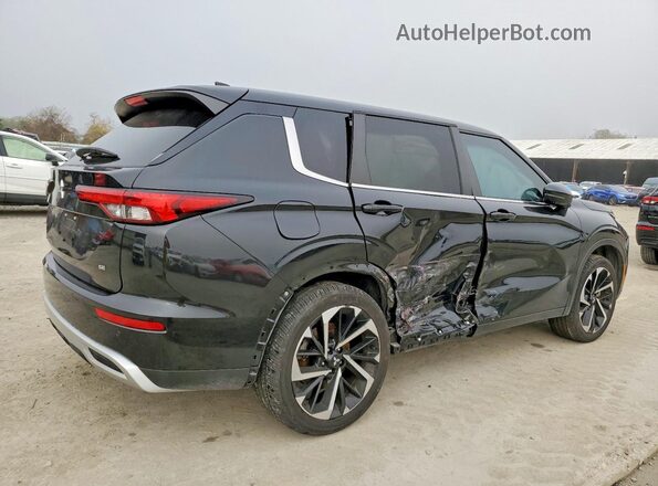 JA4J3VA85RZ033625 2024 MITSUBISHI OUTLANDER Black Tył prawy