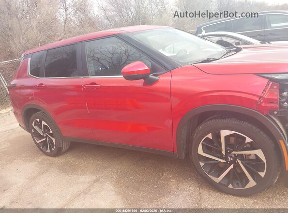 JA4J3VA88RZ080048 2024 MITSUBISHI OUTLANDER Red Rear interior view