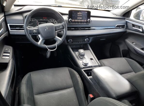JA4J4TA88NZ032545 2022 MITSUBISHI OUTLANDER Black Dashboard view