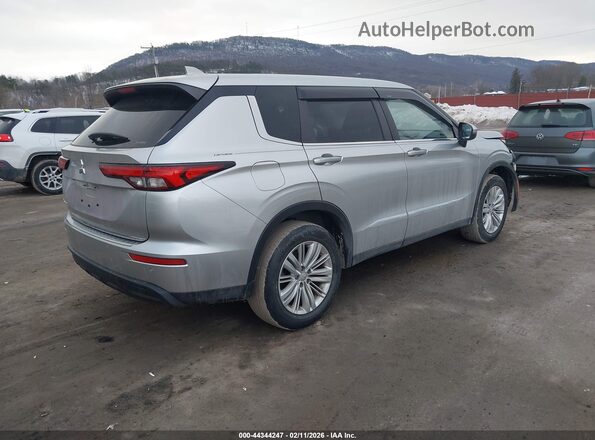 JA4J4TA89NZ018170 2022 MITSUBISHI OUTLANDER Silver Trasero derecho