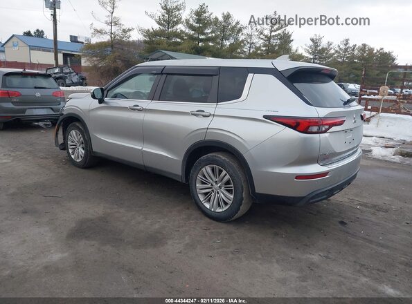 JA4J4TA89NZ018170 2022 MITSUBISHI OUTLANDER Silver Trasero izquierdo