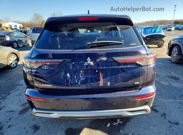 JA4J4VA82SZ024397 2025 MITSUBISHI OUTLANDER Синий Вид сзади