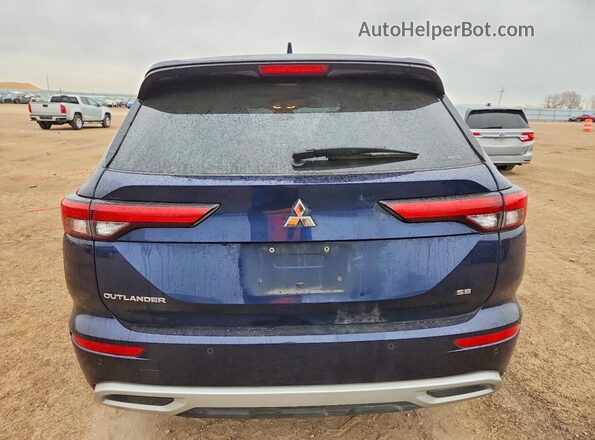 JA4J4VA84RZ044404 2024 MITSUBISHI OUTLANDER Blue Вид ззаду