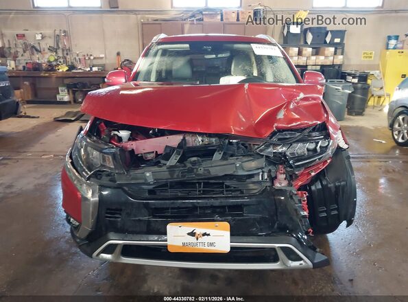 JA4JZ4AX9KZ030331 2019 MITSUBISHI OUTLANDER Red Instrument cluster view