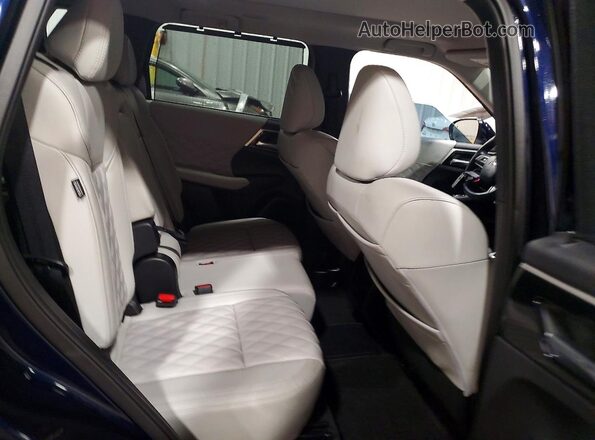 JA4T5WA90SZ040683 2025 MITSUBISHI OUTLANDER Синий Вид задней части салона