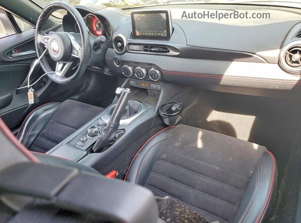 JC1NFAEK2J0136410 2018 FIAT 124 Silver Вид панелі приладів