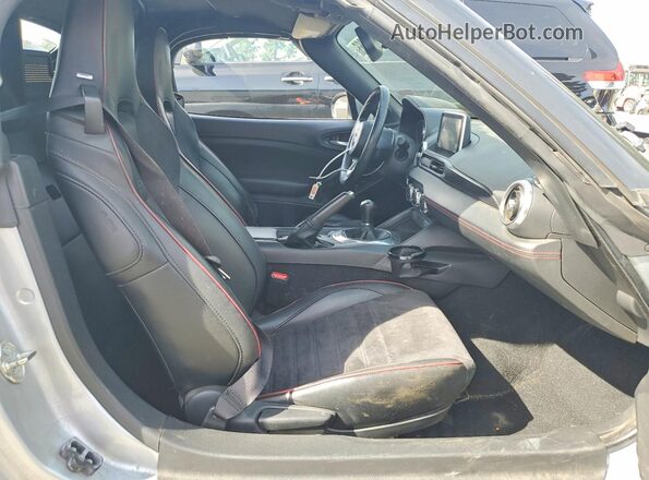 JC1NFAEK2J0136410 2018 FIAT 124 Silver Вид задніх сидінь