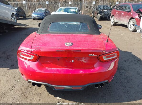 JC1NFAEK4H0118145 2017 FIAT 124 SPIDER Red 