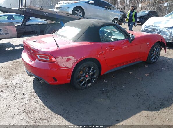JC1NFAEK4H0118145 2017 FIAT 124 SPIDER Red Հետևի աջ