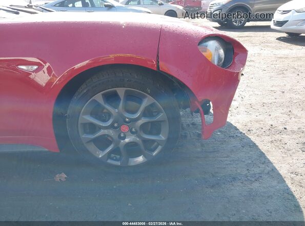 JC1NFAEK4H0118145 2017 FIAT 124 SPIDER Red Դիմացի տեսք