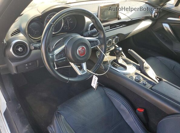 JC1NFAEK4H0127542 2017 FIAT 124 White Dashboard view