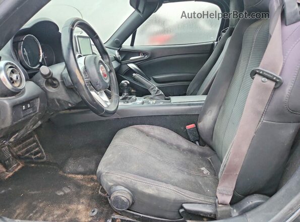 JC1NFAEK4H0128612 2017 FIAT 124 Угольный Вид салона спереди