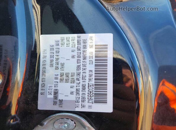 JC1NFAEK5H0107607 2017 FIAT 124 Black VIN կոդի պիտակի տեսք