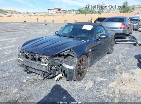 JC1NFAEK5H0108093 2017 FIAT 124 SPIDER Gray Առջևի ձախ երեք քառորդ տեսարան