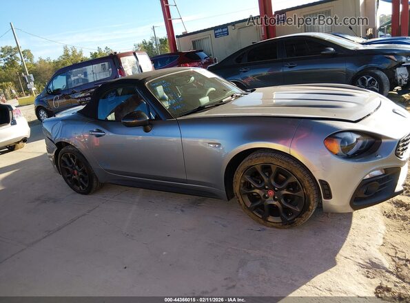 JC1NFAEKXH0119574 2017 FIAT 124 SPIDER Gray Սալոնի հետևի տեսք