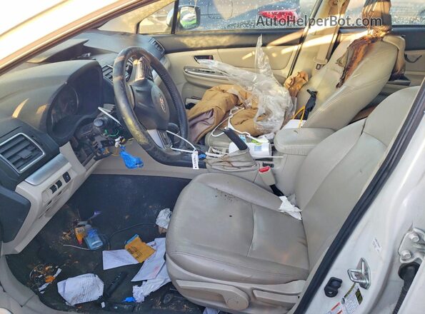 JF1GPAP61GH287649 2016 SUBARU IMPREZA White Вид салону спереду