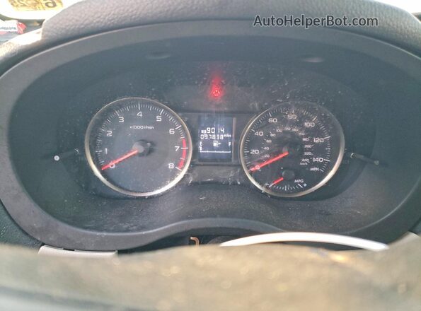 JF1GPAP61GH287649 2016 SUBARU IMPREZA White Вид щитка приладів