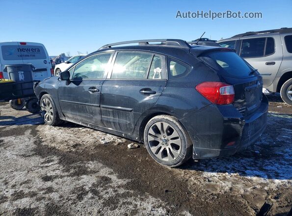 JF1GPAP6XG8201383 2016 SUBARU IMPREZA Black უკანა მარცხენა