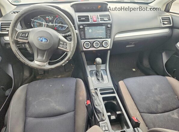 JF1GPAS60G8258392 2016 SUBARU IMPREZA Черный Вид панели приборов