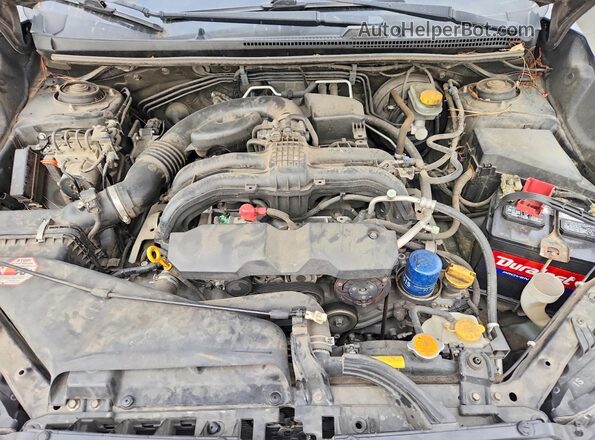 JF1GPAS60G8258392 2016 SUBARU IMPREZA Черный Вид задней части салона